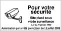 video surveillance au CMEF